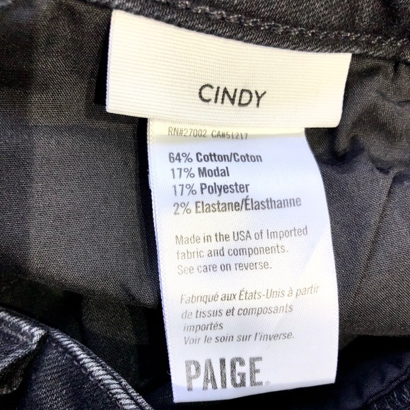 Paige Cindy High-Rise Straight Jeans - Picture 7 of 11